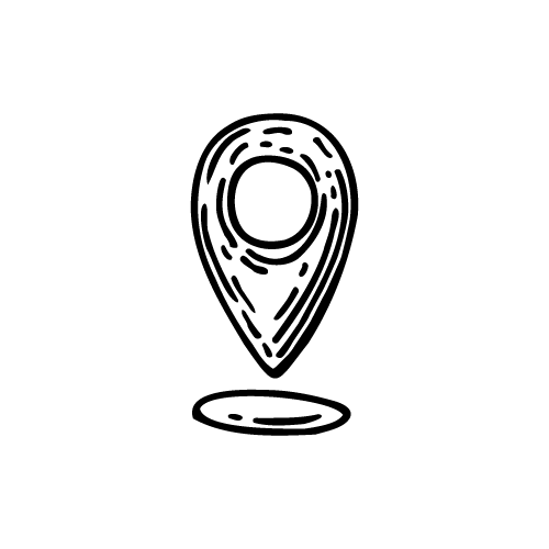 Pictogramme d'un ping de localisation